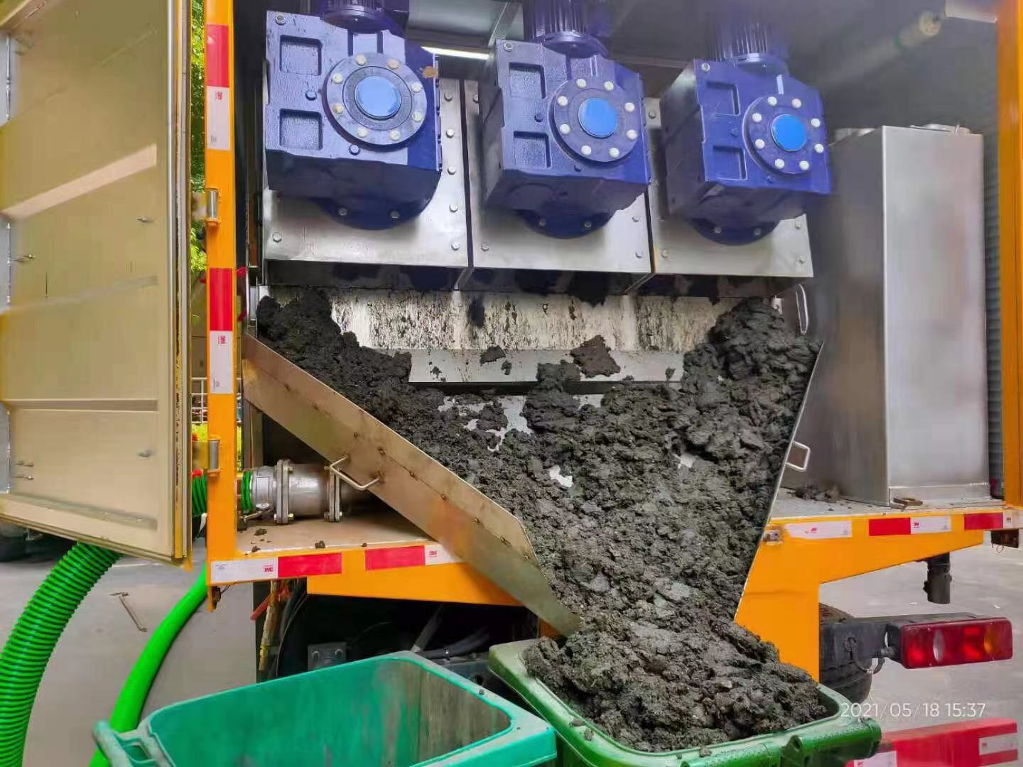 嘉善化粪池清掏城市维护站-泥浆净化干湿分离处理